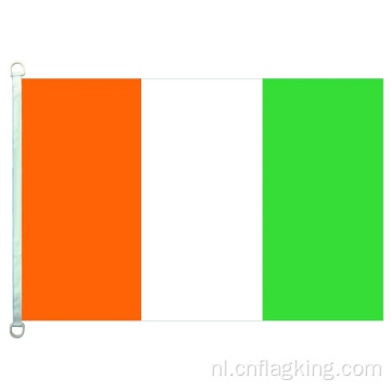 90*150cm Coate d Ivoire vlag 100% polyester